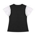 thumbnail image 5 of YunPes Girls Round Hole Lace Ruffled Sleeve Summer Round Neck Short Sleeve T Shirt Top 3 12 Years Toddler Undershirt Girl, 5 of 9