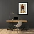 thumbnail image 4 of Ludwig Knaus 17x24 Black Modern Framed Museum Art Print Titled - Portrait of Georg Lanthaler, St. Leonhard, 4 of 5