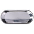 thumbnail image 2 of Small Plate Oval Thickened Stainless Steel MultiPurpose Storage Tray for Home Bathroom(L ), 2 of 5