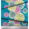thumbnail image 3 of Soimoi Silk Fabric Mandala Ethnic Print Fabric by The Yard 42 Inch Wide, 3 of 3