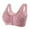 Rose Gold, variant on Gyujnb Women's Comfortable and Elegent Large Size Front Buckle Wrap Up Tank Top Style Thin Bra