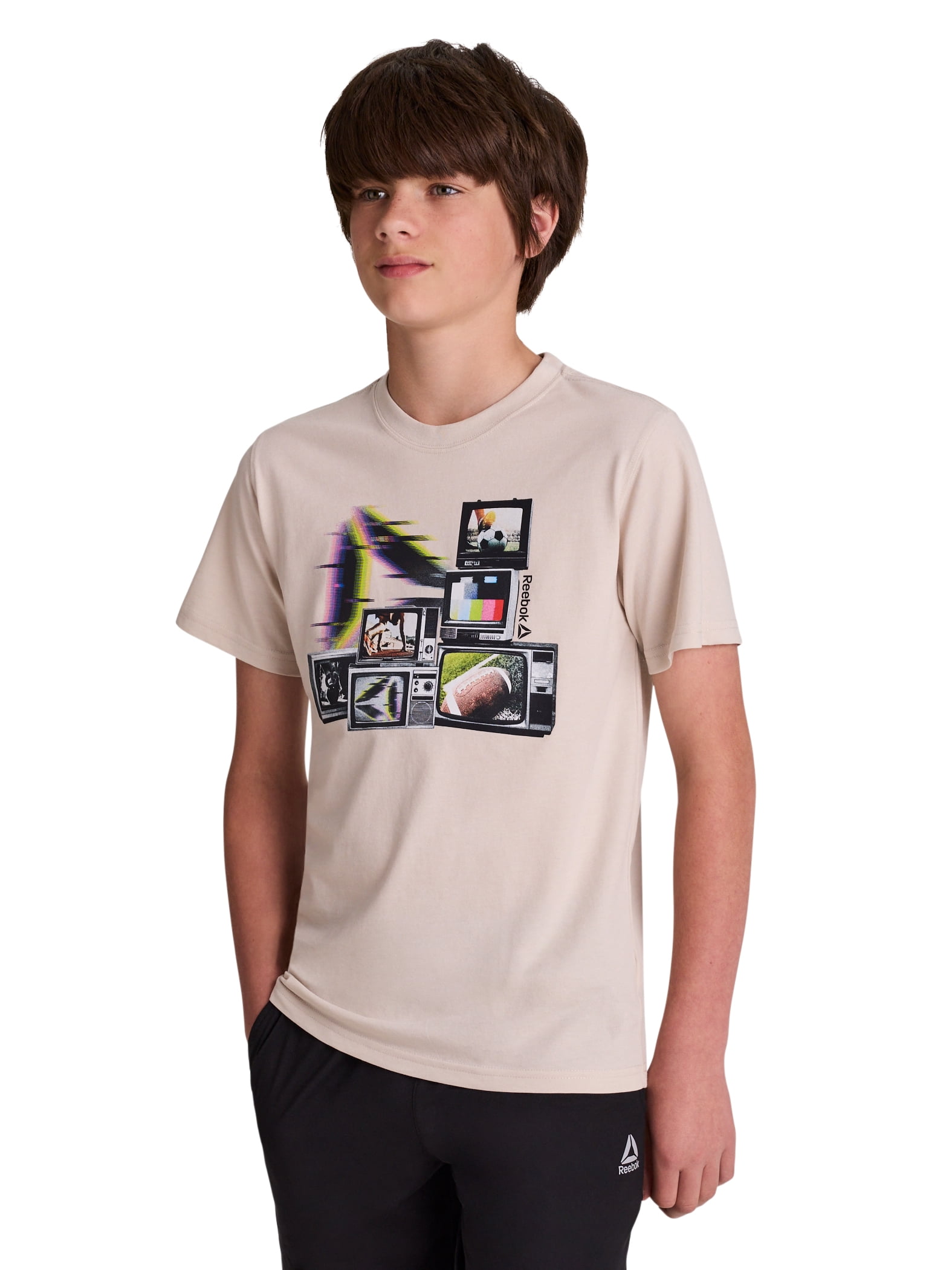 Reebok Boy's Short Sleeve Graphic T-Shirt, Sizes 4-18