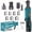 Ratchet wrench+battery * 1+multiple accessories, variant on DGB Cordless Electric Ratchet Wrench, Right Angle Power Ratchet Tool, High Torque Lithium-Ion Battery Powered, Variable Speed & Forward/Reverse Control, Ergonomic Grip for Auto Repair, DIY Projects