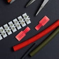 thumbnail image 4 of TABLZONE 100Pairs Red Nylon Wire Splice Connectors with Quick Connect Terminals for Home Wiring, 4 of 6