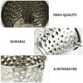 thumbnail image 3 of Shisuyan 1Pcs Hammering Texture Stainless Steel Bucket for Hotel and KTV Ice Storage Party Use, 3 of 8