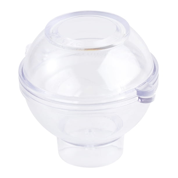 Molde de vela en forma de bola, molde de vela acrílica, contenedor moldeador de velas, suministro de velas DIY para tienda en casa, 1 ud.
