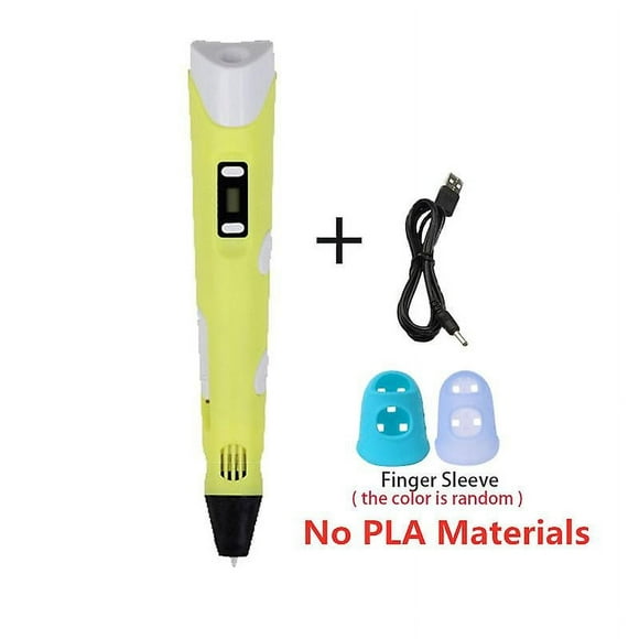 3D pen kids diy printer pen children drawing pens with lcd screen pla filament 1.75mm printing birthday christmas gift for kids