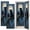 Color 4, variant on Gothic 2 Pcs School Locker Magnetic Wallpaper 12" x 36" Blue Wolf Ornate Bohemian Jewelry Clock Feathers Reusable Removable Locker Accessories Back to School Supplies