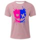 thumbnail image 3 of Camisetas de Cuello de la Tripulación de los Hombres de Poliéster Impreso en Seco Rápido, Cuello Redondo de Corte 3D para Gimnasio, Carrera, Ciclismo Y Ocasional, 3 of 4