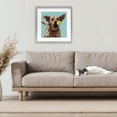 thumbnail image 2 of Dog Playing with Ball Gray Framed Print Under Glass, design by Studio Bautista, 2 of 10