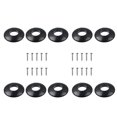 thumbnail image 1 of STARTIST 10pcs Plastic Washers for Guitar Tuning Peg Machine Head Buttons Color Black, 1 of 9