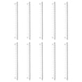 thumbnail image 7 of Modern Eyeglasses Display Stand, Wall-Mounted with 16 Holders, Sleek Silver Aluminum Alloy Frame, Multi-Tiered Design for Displaying Eyewear in Style, 7 of 7