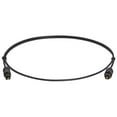 thumbnail image 2 of Cmple - Optical Audio Cable 3 ft Toslink Cable Slim Fiber Optic Cable Gold Plated Slim Optical Cord Digital S/PDIF Audio For Soundbar, AV Receivers, TV Sound Bar, Game Console, 2 of 7