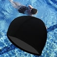 thumbnail image 3 of Swim Cap Long Hair Soft Swimming Caps for Holidays Gift Vacation Accessories kusrkot Gorra de baño, 3 of 8
