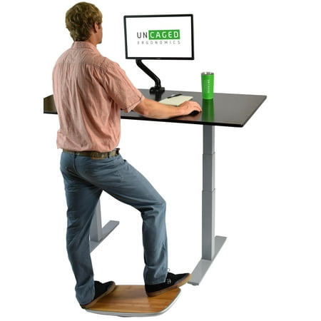 Uncaged Ergonomics - Computer Monitor Arm - Black