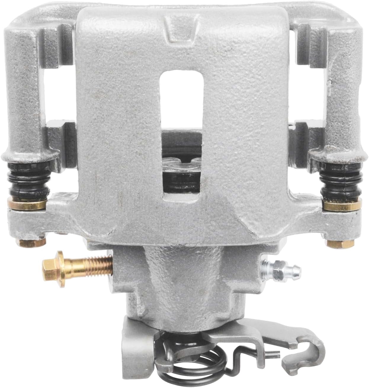 Detroit Axle - Rear Right Brake Caliper for Ford 2005-2014 Mustang, Passenger Side Disc Brake Caliper with Bracket 2006 2007 2008 2009 2010 2011 2012 2013 Replacement