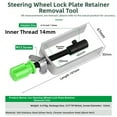 thumbnail image 4 of Car Steering Wheel Lock Plate Snap Ring Removal Tool Alloy Steel Installation, 4 of 8