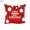 Red, variant on Cheers.US Santa Claus Christmas Pillow Covers for Home and Outdoor Christmas Decor Winter Holiday Christmas Pillows Christmas Decorations Throw Pillow Covers