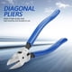thumbnail image 4 of Suave Cortador de Alambre, Alicates de Corte Alambre 8 Pulgadas,Pinzas Corte Preciso para Diversos Cables Amonsee NO, 4 of 6