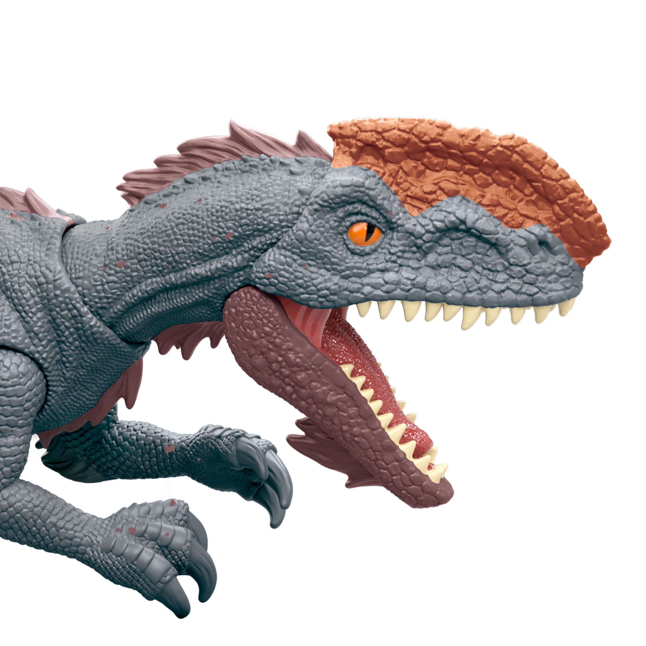 Jurassic World Strike Attack Monolophosaurus Dinosaur Action Figure Toy with Single Strike Action