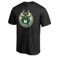 thumbnail image 2 of Men's Black Wisconsin Herd Primary Logo T-Shirt, 2 of 3