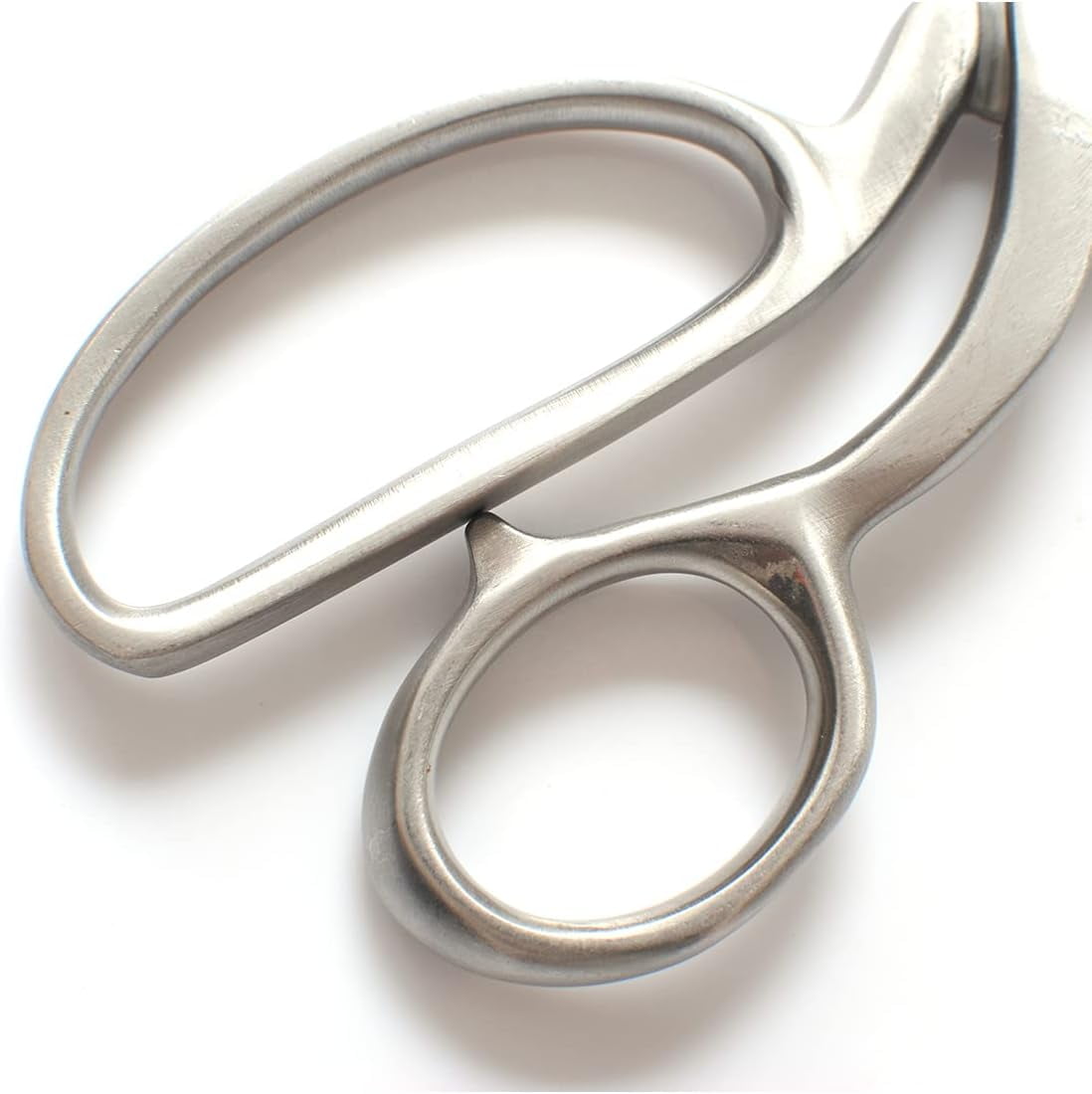 ABCISI All Stainless Steel Pinking Shears Scissors for Fabric, Heavy Duty Serrated Pinking Shears, Decorative Edge Zig Zag Cut Scissors for Cloth, Leather, Denim, Paper, 8 Inch