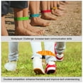 COSLUS 20Pcs Outdoor Three Leg Race Bands Elastic Tie Ropes Legged Race ...