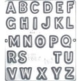 thumbnail image 2 of 7003 "Alphabet" Chocolate Candy Mold, 2 of 2
