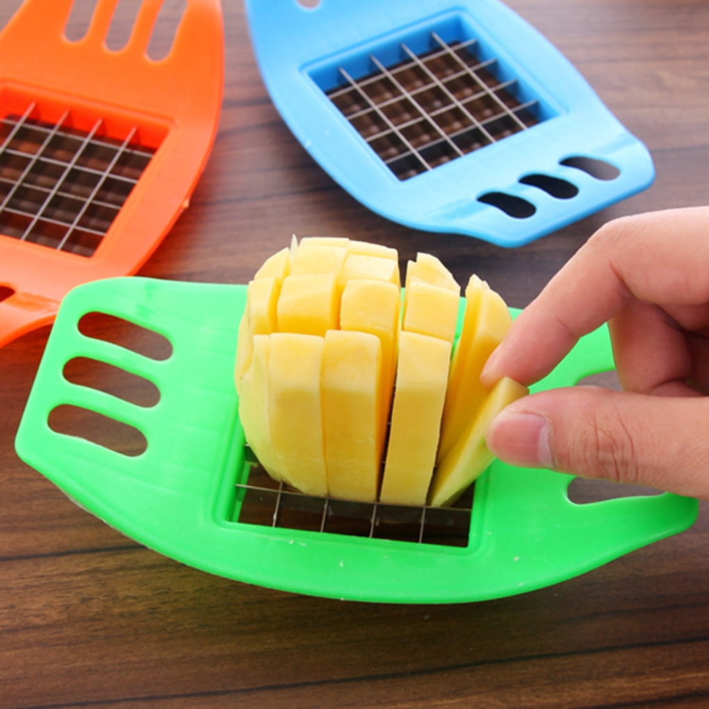 Booyoo Stainless Steel Vegetable Potato Slicer Cutter Cutting Slicers Cut Fries Device Walmart