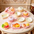 thumbnail image 5 of Office Desk Decor Piece, Miniature Kitchen Resin Tableware Set For Dollhous, House Ornament, Cottage Figurine, Miniature Decor., 5 of 5