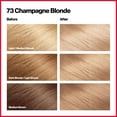 thumbnail image 3 of Revlon Colorsilk Beautiful Color Permanent Hair Dye, Dark Brown, At-Home Full Coverage Application Kit, 73 Champagne Blonde, 3 Pack, 3 of 11
