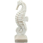 Kai White Seahorse, Medium-Color:White,Style:Coastal
