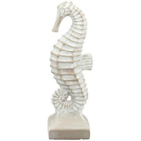 Kai White Seahorse, Medium-Color:White,Style:Coastal
