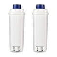 thumbnail image 1 of Ouxunus Filter Coffee Machine Filter for Delonghi Filter DLSC002 with Activated Carbon Softener Water Filter Compatible with DeLonghi ECAM Esam ETAM BCO EC Pack of 2, 1 of 1