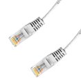 thumbnail image 1 of SyncWire Cat6 Ultra-Slim Ethernet Network Cable Bare Copper 28 AWG UTP cUL 7ft White, 1 of 1