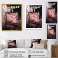 thumbnail image 4 of Designart "Gold Perfume Couture II" Fashion Perfume Wall Art For Bathroom, 4 of 5
