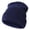 Navy, variant on Luvior Kids Ribbed Knit Beanie, Warm Winter Hat, Soft Comfy, Navy, Size S