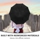 thumbnail image 3 of unbranded Portátil Negro Automático Con Reflectantes Para Lluvia Y Sol Con Compacto, 3 of 8