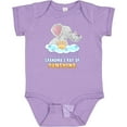 thumbnail image 3 of Inktastic Grandma's Ray of Sunshine Cute Elephants Rainclouds and Sun Boys or Girls Baby Bodysuit, 3 of 5