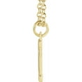thumbnail image 2 of Precious Stars Collier Unisexe en Or Jaune 14 Carats Initial I, 2 of 3