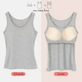 thumbnail image 5 of CHOK Camisoles à Soutien-Gorge Intégré pour Femmes, Bretelles Spaghetti Ajustables, Débardeur Sans Manches, Hauts d'Été, 5 of 5