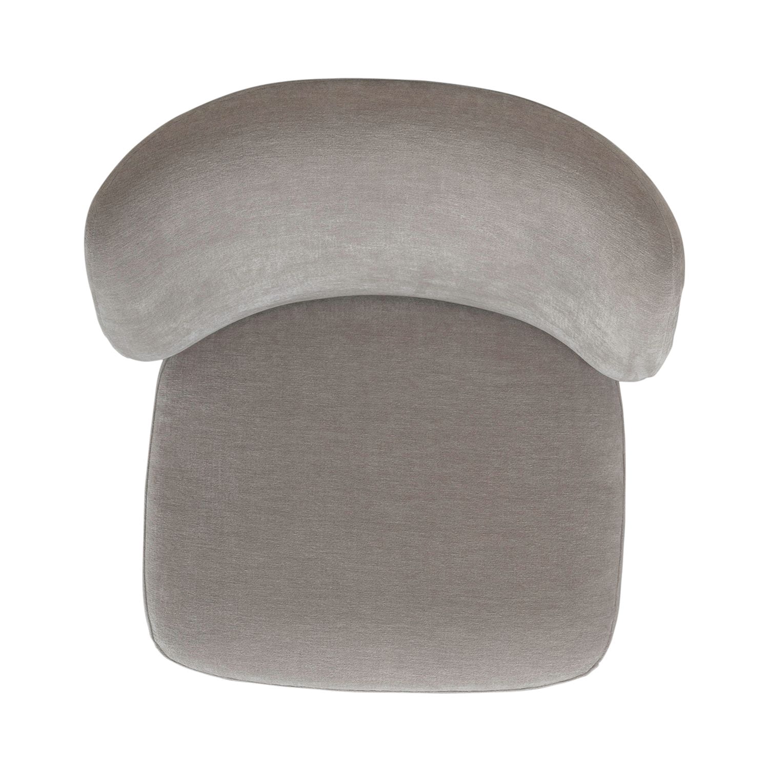 Liberty Furniture Accent Dining Chair with Castors - Rounded Back - Truffle