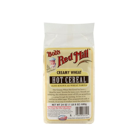 (3 Pack) Bobs Red Mill Cereal White Wheat Farina, 24