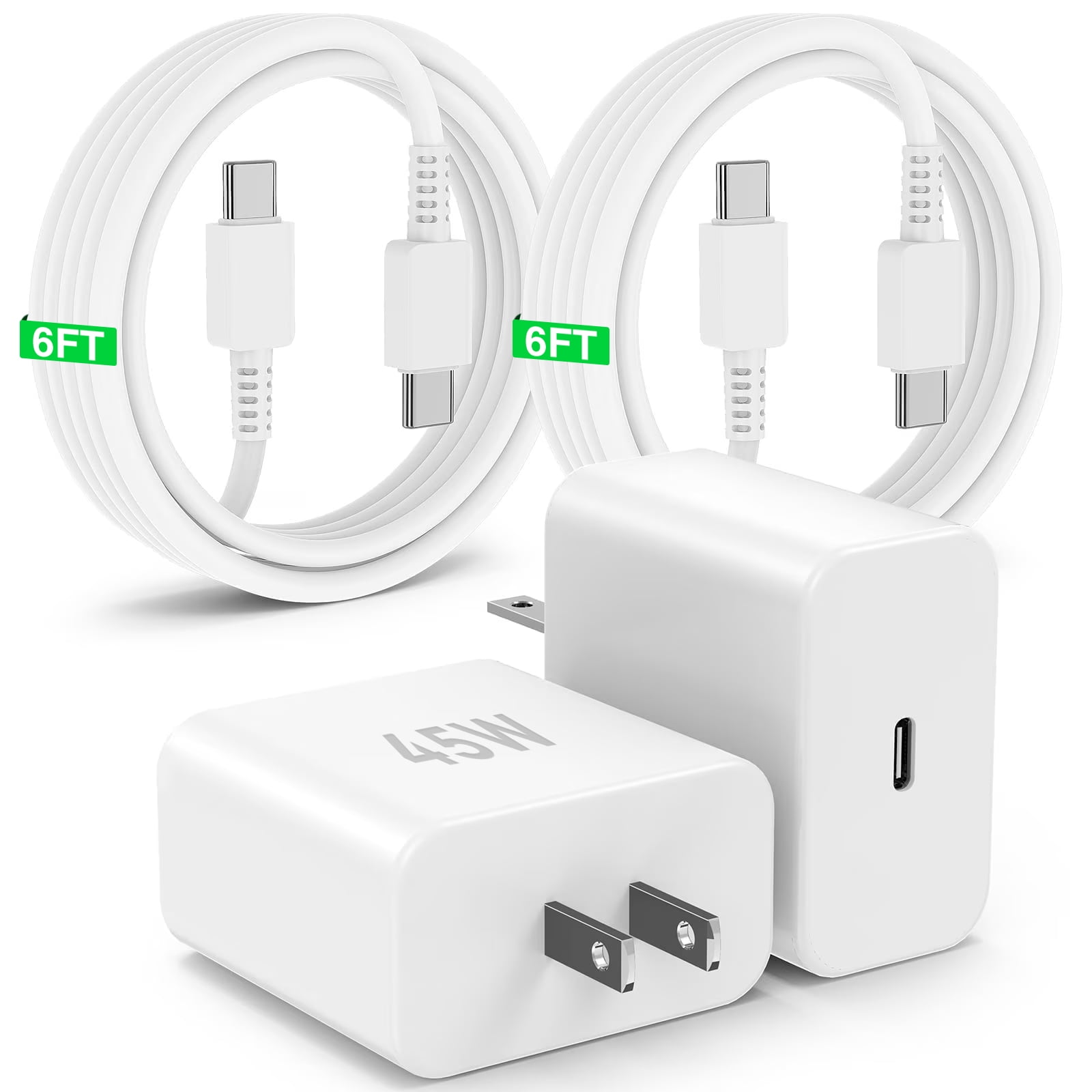 45W Samsung Super Fast Charger Type C,USB C Fast Charger Samsung Charge Fast Charging Cord Android Phone Wall Charger Block for 6FT Samsung Galaxy S26 S25 Ultra/S25/S24/S23 Ultra/S22 Ultra/S20 Ultra
