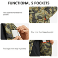 thumbnail image 6 of BASSDASH Men’s Puffy Down Jacket 700FP Packable Water Resistant Puffer Insulated Warm Coat for Hunting Fishing Hiking FS49M, 6 of 8