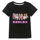 thumbnail image 1 of Roblox Camiseta de manga corta de algodón fino para niños y niñas, ropa de moda bidimensional, periférico de animación del juego, 1 of 4
