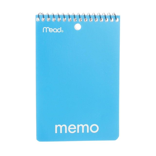 Libro de notas Mead College Riled, 40 hojas de 4 x 6 cm, juego surtido de 6