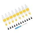 thumbnail image 4 of Hélices de fibra de carbono RC Sunnimix 8 Uds Plegables de Liberación Rápida CW CCW Blanco amarillo, 4 of 5
