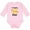 AD-Pink, variant on Inktastic Waffle Pun Im Waffle-y Cute Girls Long Sleeve Baby Bodysuit