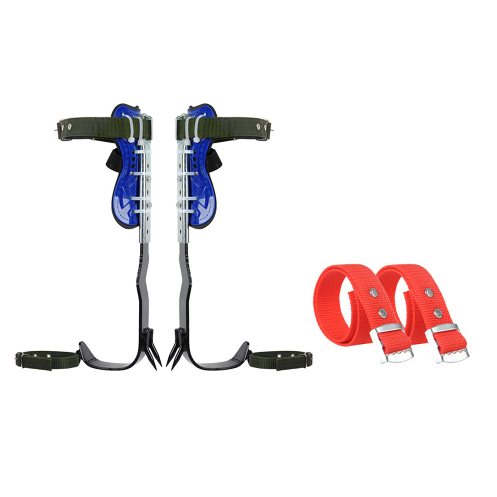 Tree Climbing Gear 6 in One Tree Climbing Spikes Kit with Adjustable